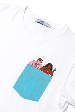 T-shirt Cocktail 21 - Ecru - OLOW