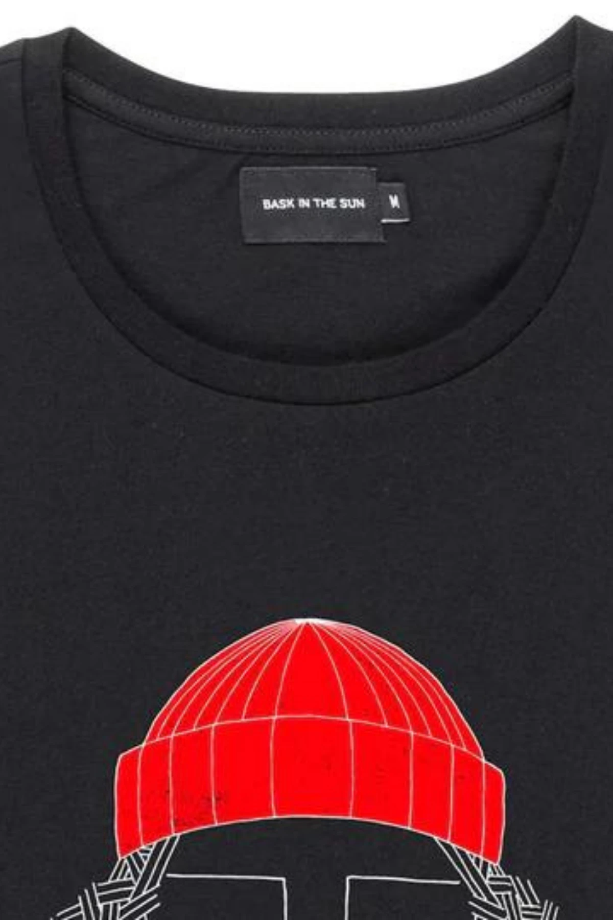 T-shirt Smoking Pipe - Noir - Bask In The Sun – Image 3