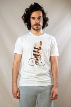 T-shirt Cyclotrio - Écru - Olow